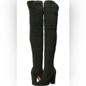 Dolce Vita Emmy black Stella suede over the knee boot size 8 new